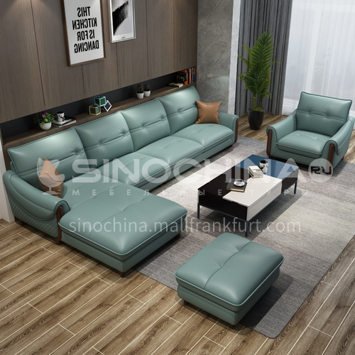 HH-A5# Living room modern simple multifunctional sofa combination + two material options + multiple color options